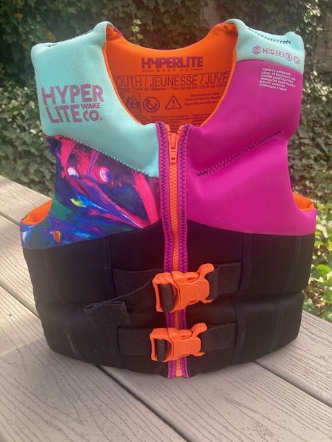 Hyperlite Neoprene LIFE VEST (YOUTH 50-90 lbs.)  $25