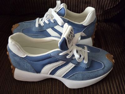 Brand new Stay Real blue shoes