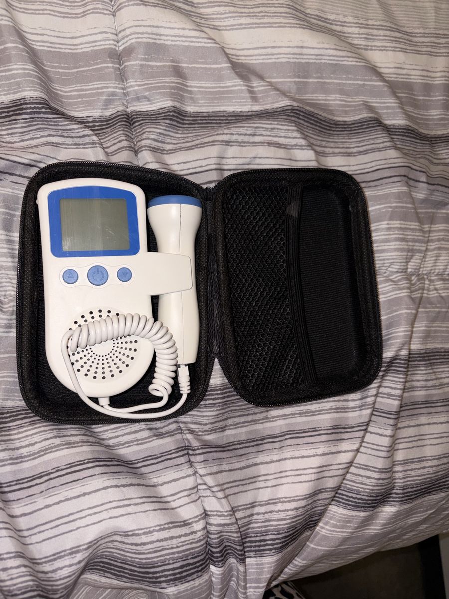 Fetal Doppler Heart Monitor with Carrying Case