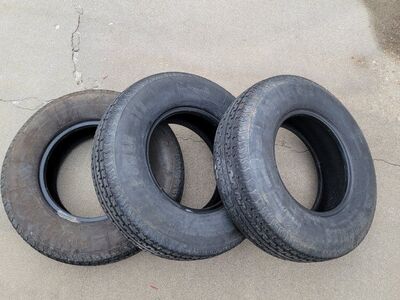 2 x Trailer Tires ST 215/75R14