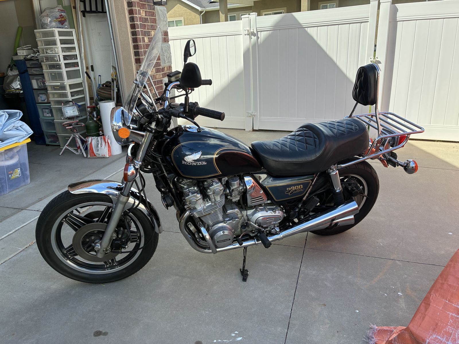 1981 Honda CB900 Custom motorcycle