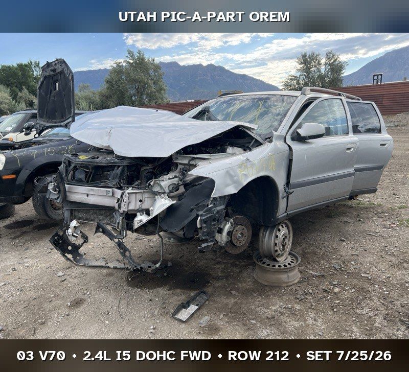 2003 Volvo V70 Parts - UTPAP Orem
