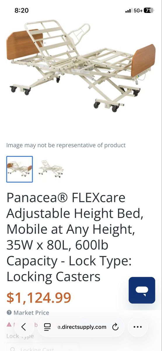 Adjustable Skilled nursing Bed