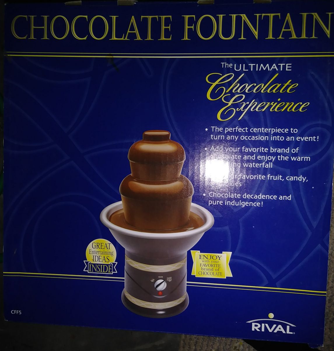 Chocolate fountain new