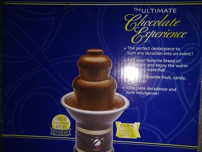 Chocolate fountain new