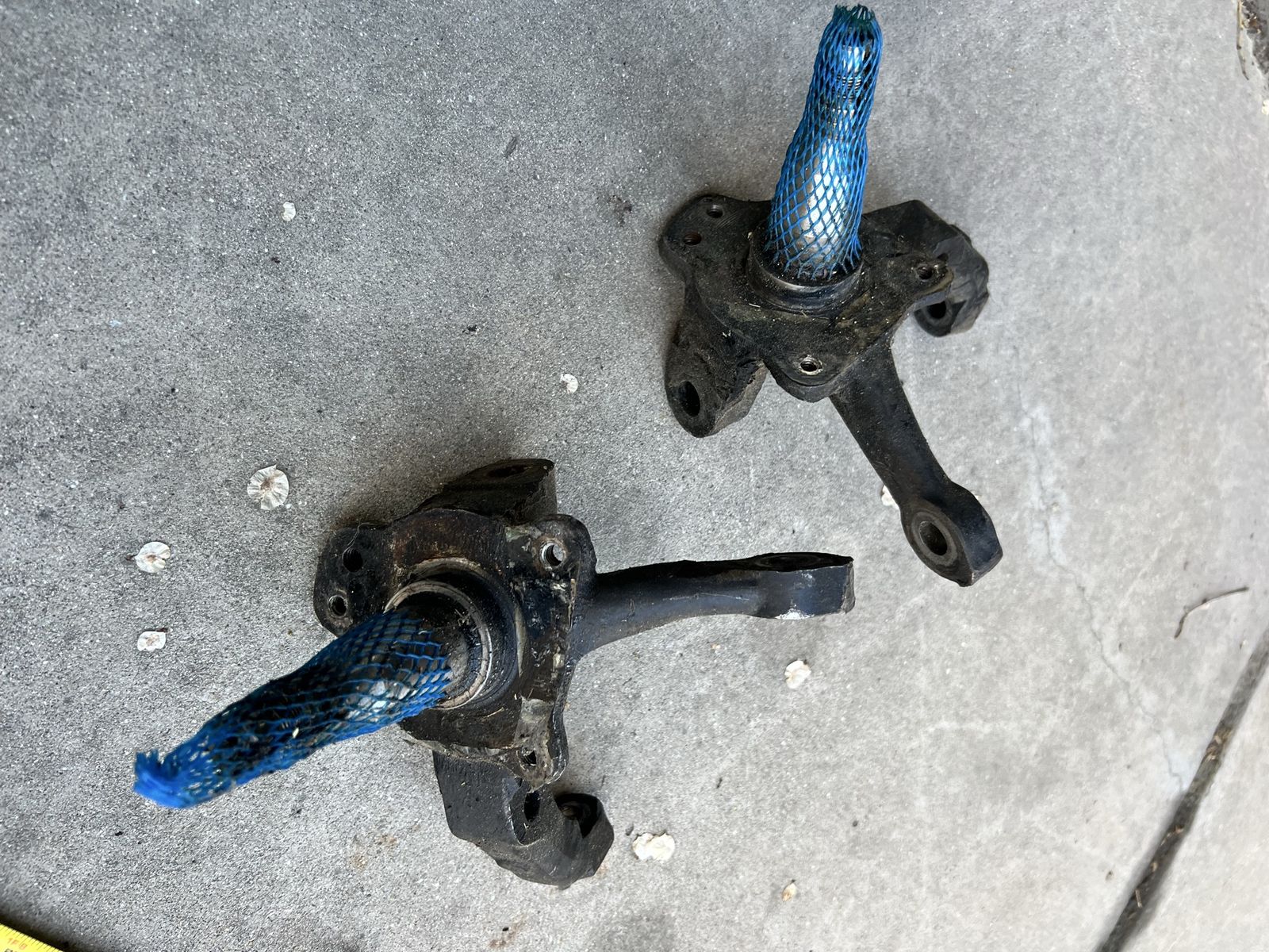 Mustang II drop spindles