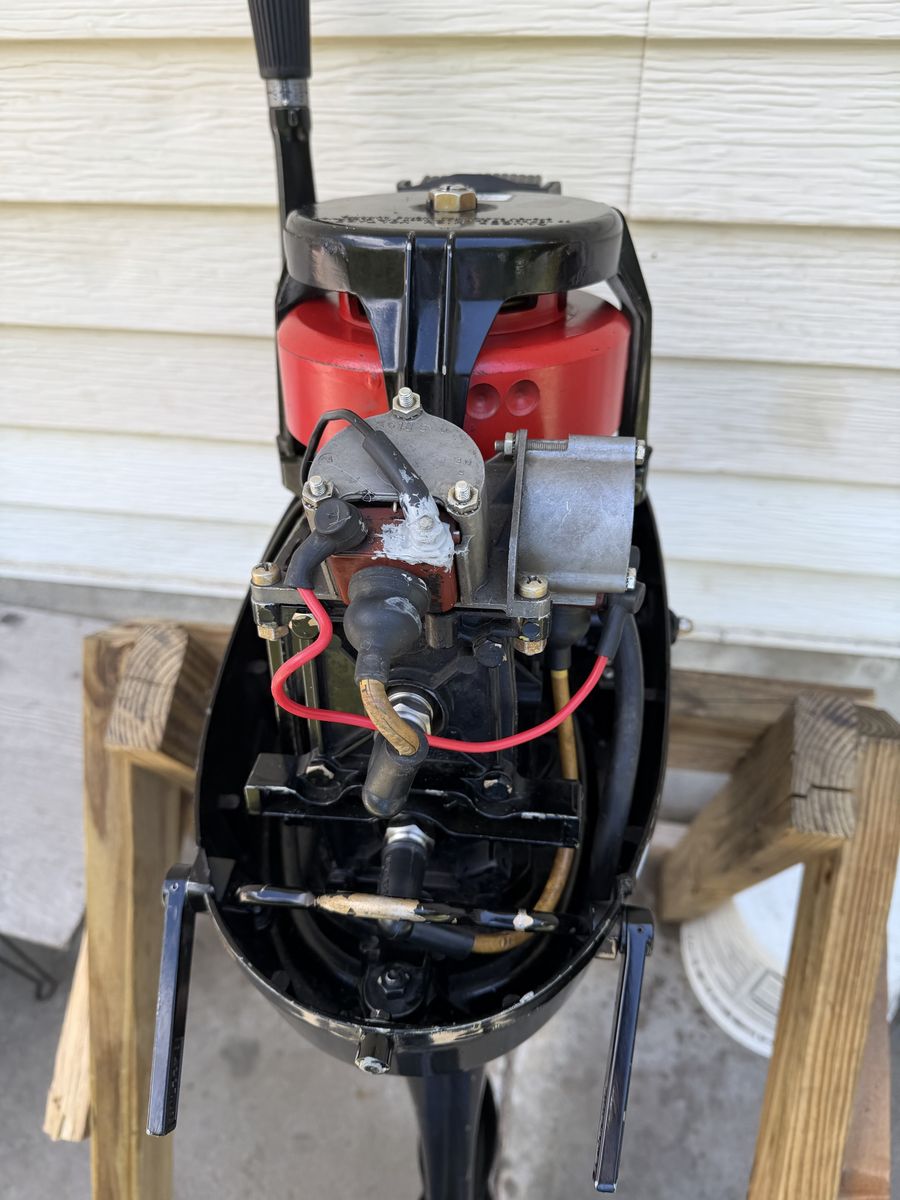 1970 Mercury 7.5hp 2stroke