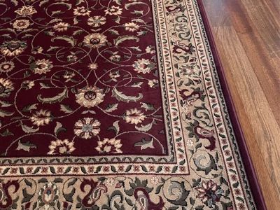 Beautiful Burgundy Rug - 8' x 11'