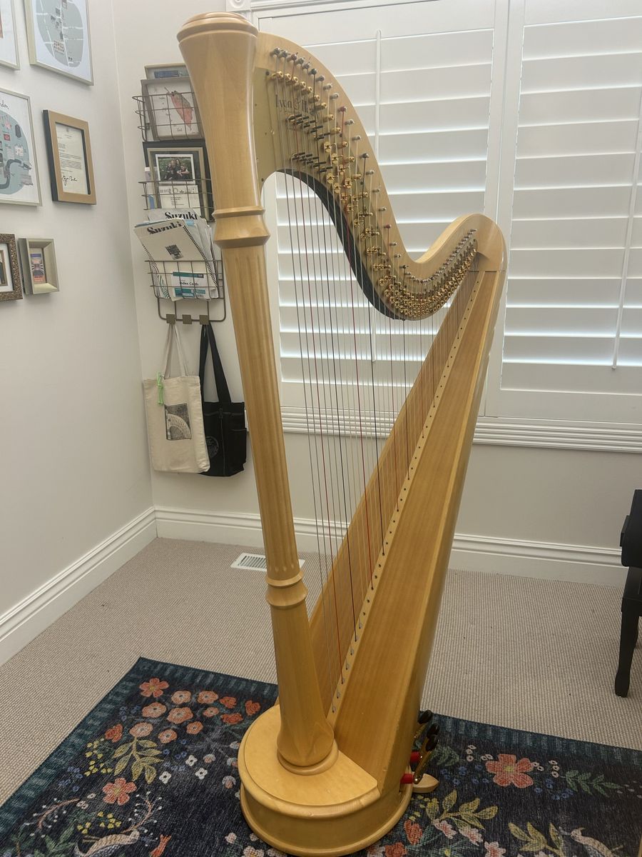 85 Petite Pedal Harp