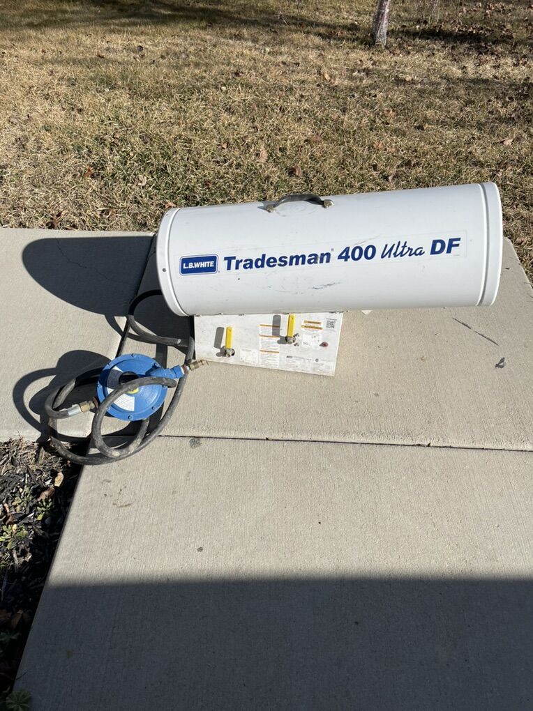 LB White Tradesman 400 Ultra DF Heater