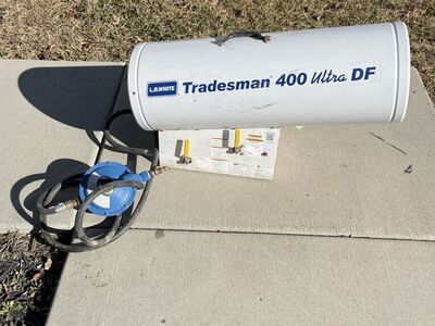 LB White Tradesman 400 Ultra DF Heater
