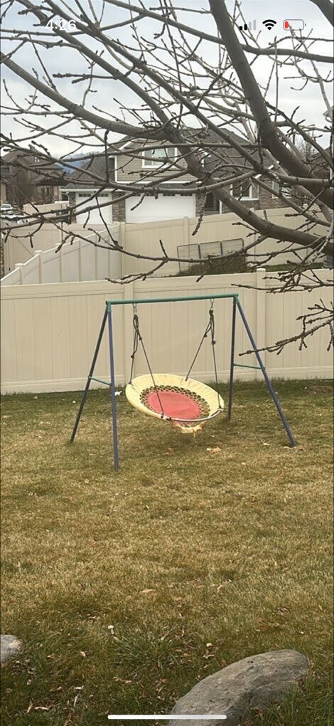 Saucer Swing & Frame