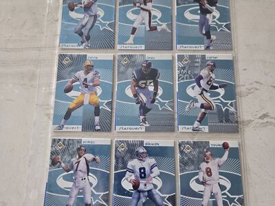 98 UD choice starquest football cards full 30 set