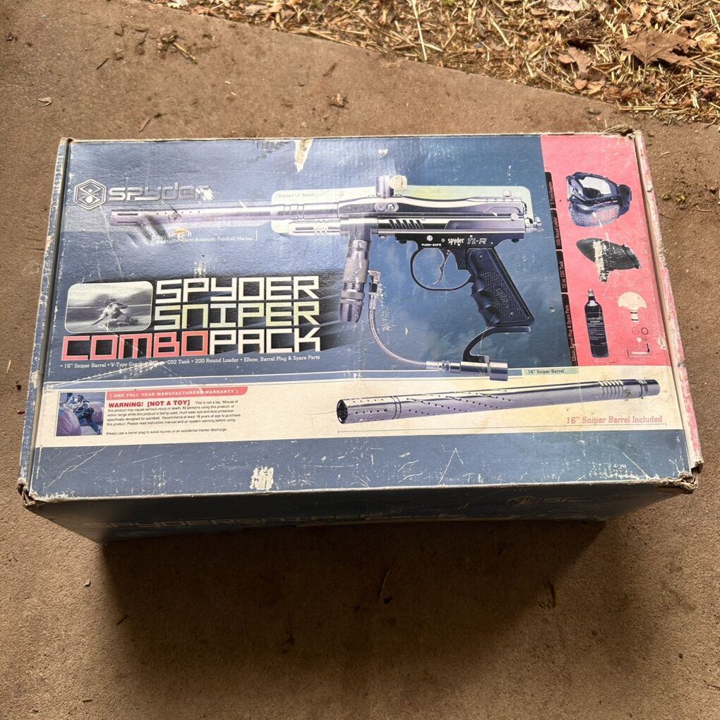 Spyder Assassin Combo Pack Paintball Marker