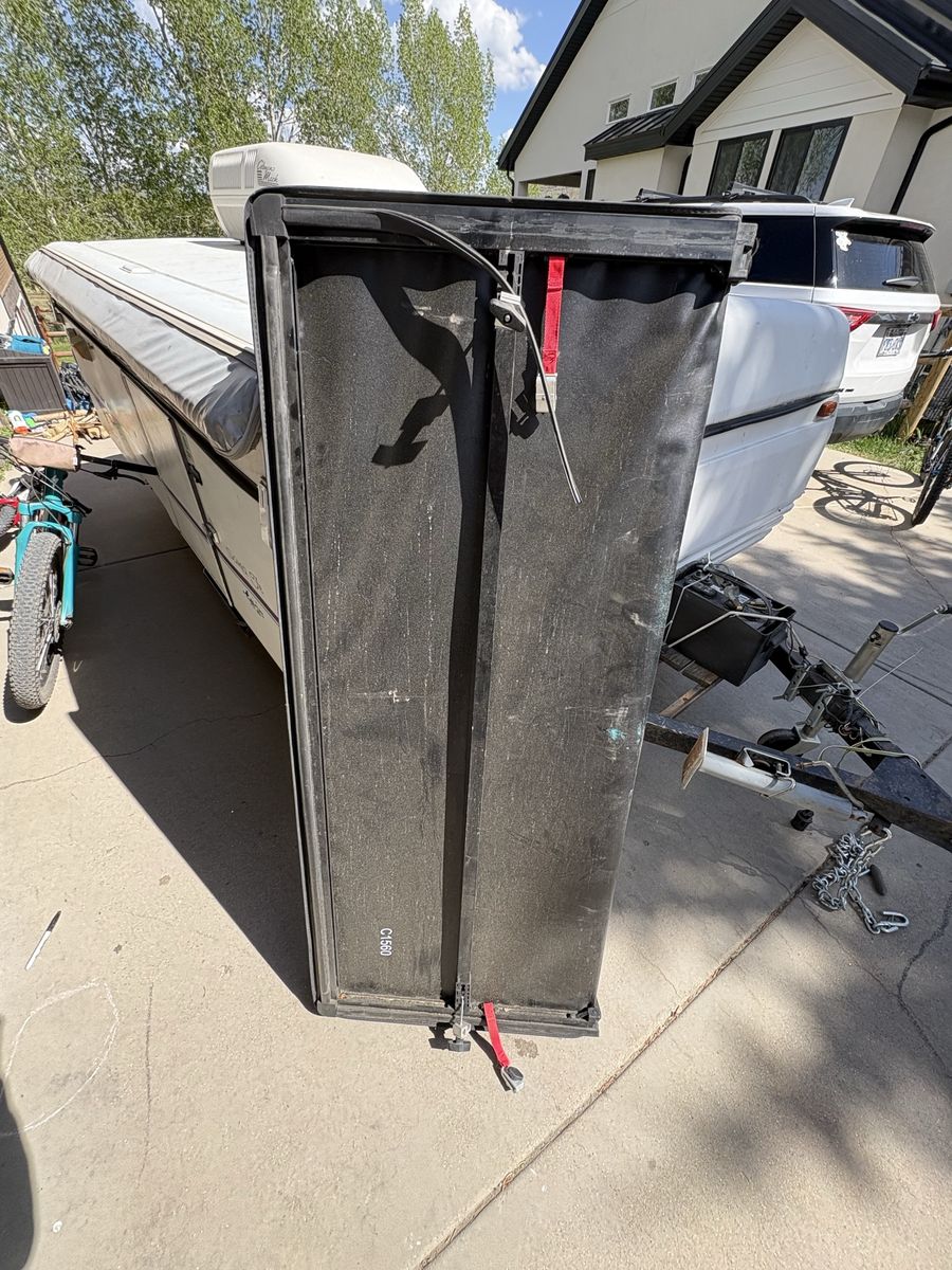 Truck bed cover Tyger brand (i believe?)
