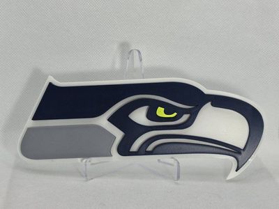 Seattle Seahawks NFL 3D Logo Emblem Decor