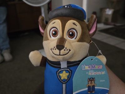 Squishmallows HugMees Paw Patrol Chase Plush Stuffed Animal Toy 10-inch New with Tags