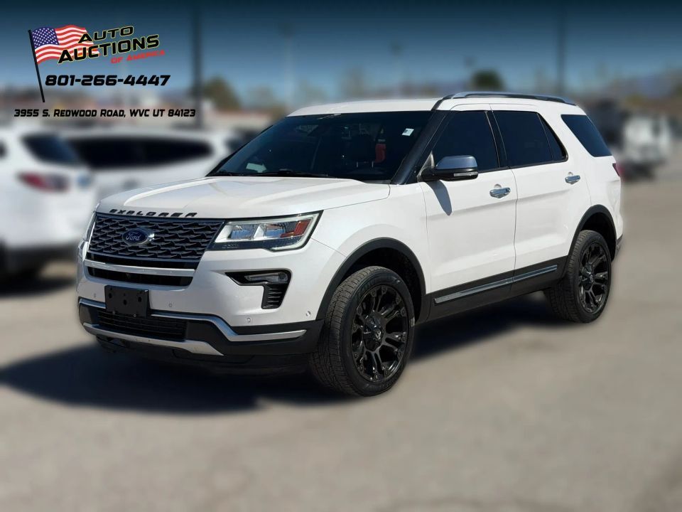 2018 Ford Explorer Platinum