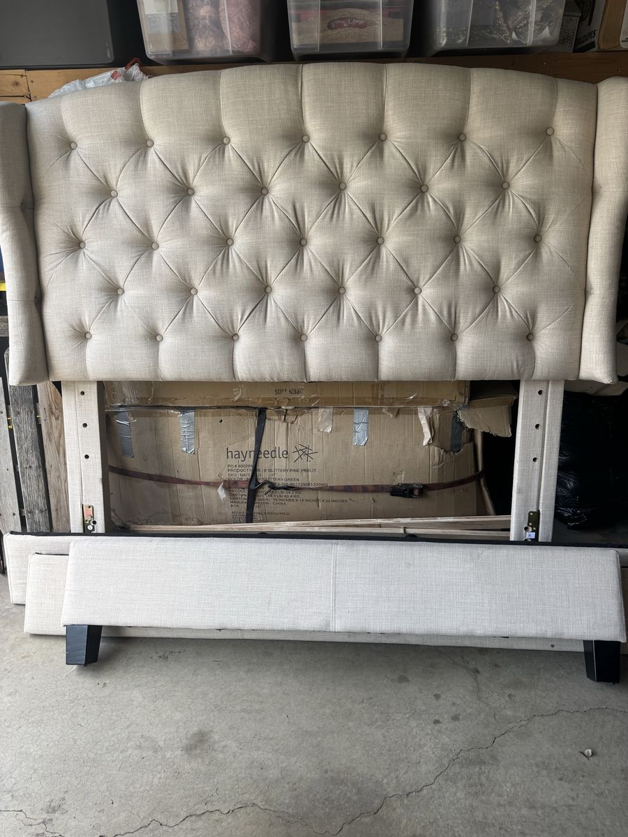 Quilted full/queen bed