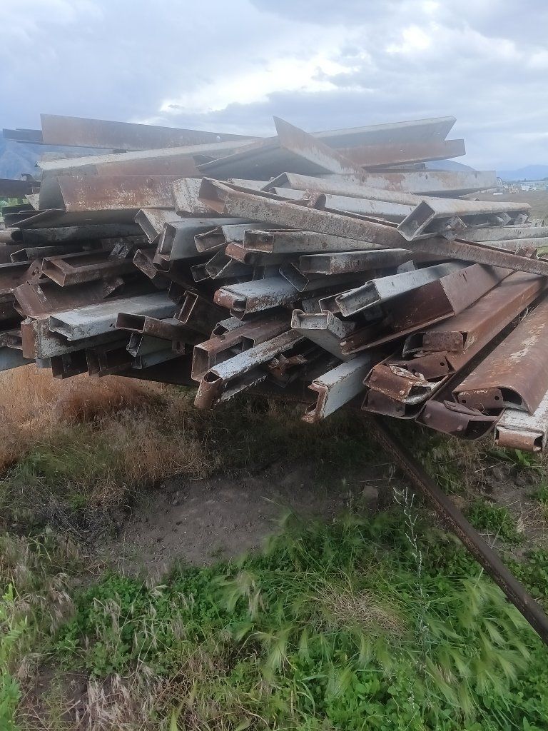Assorted Steel Beams & Metal for Scrap or Projects - Various Sizes