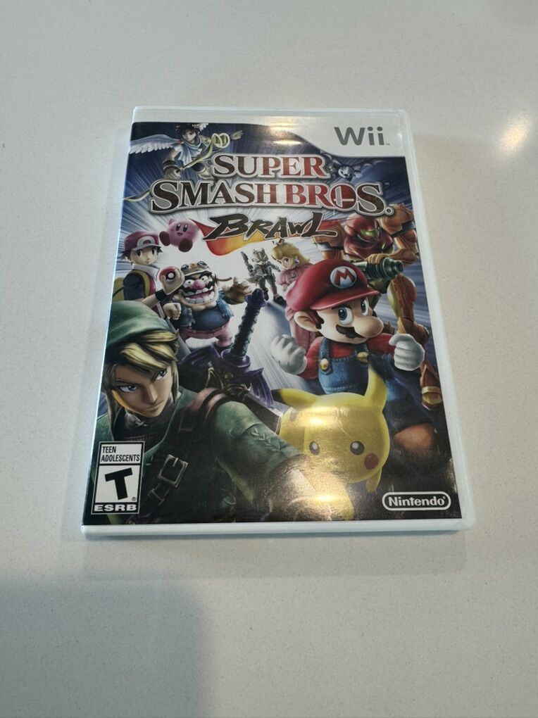 Nintendo Wii Super Smash Bros Brawl (Like New)