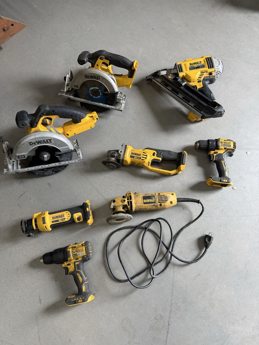 DeWalt Power Tool Lot