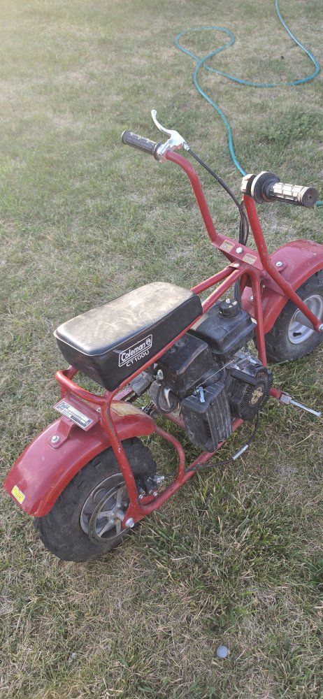 colman tote goat mini bike