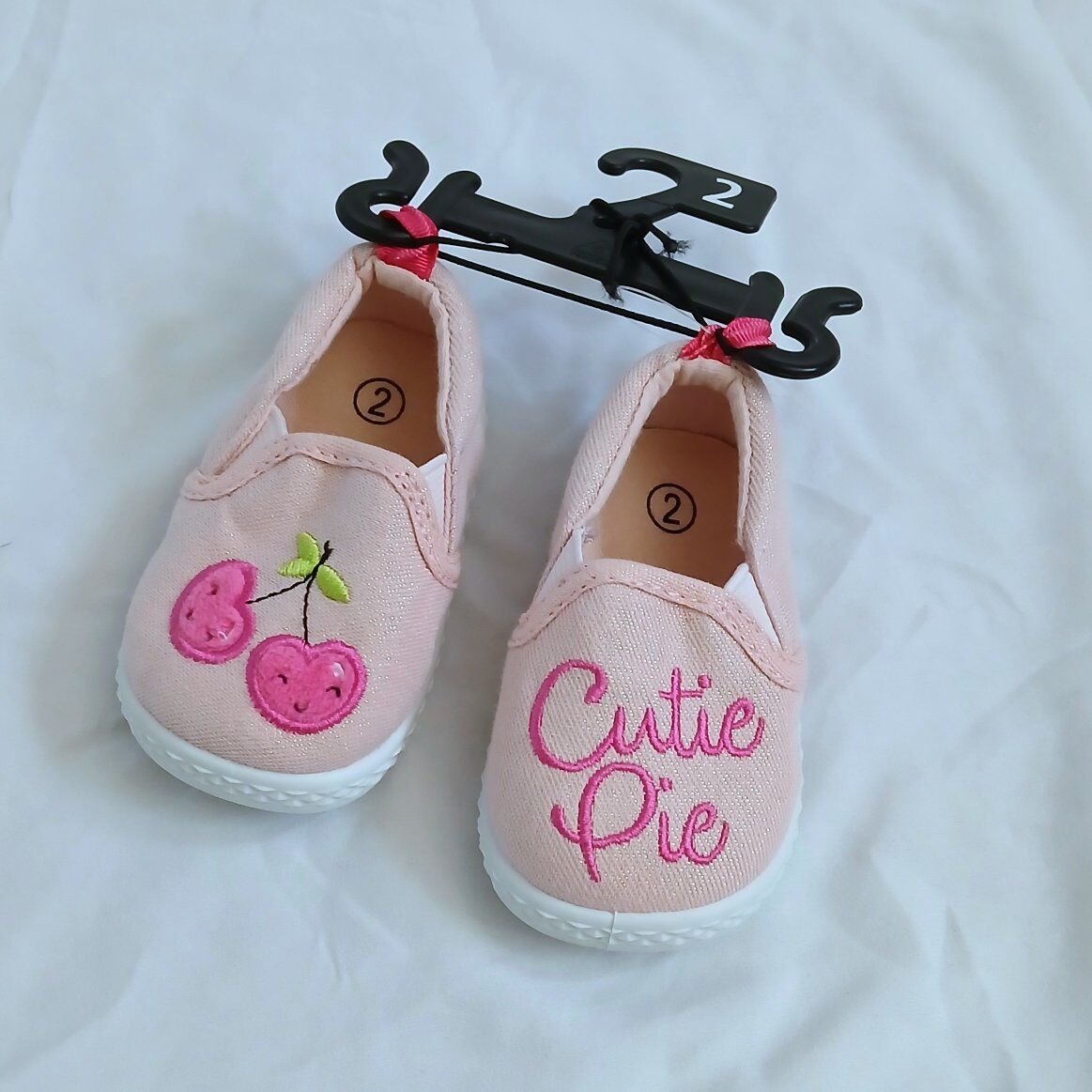 New Baby Girl Shoes, Size 2 baby