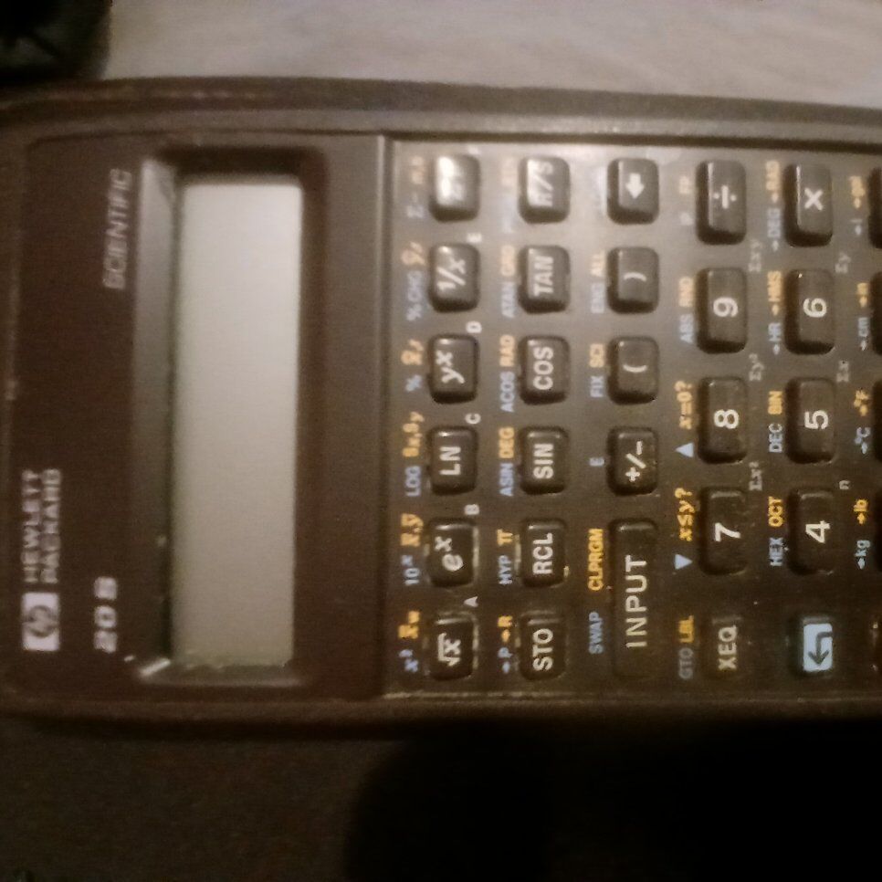 HP 20s scientific calculator