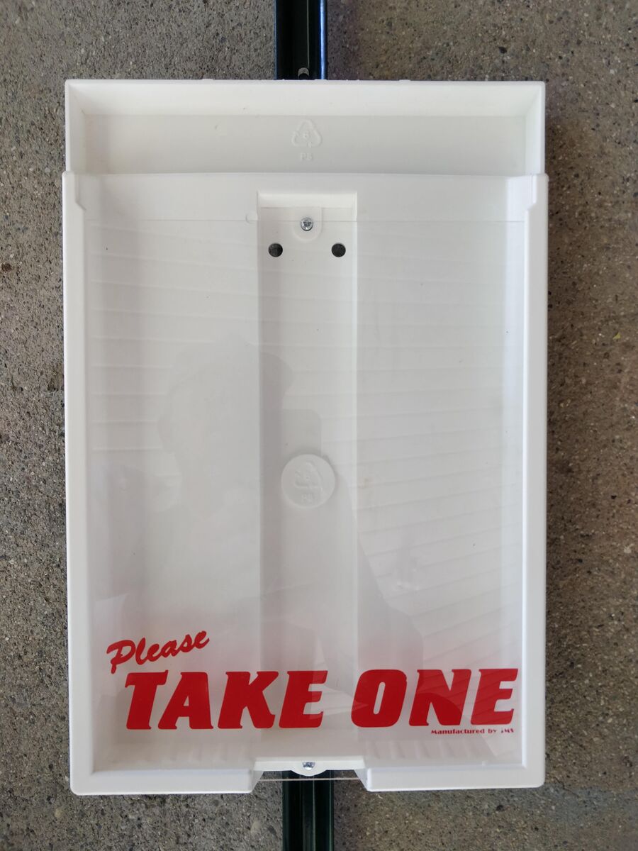Flyer Boxes w/Steel Posts
