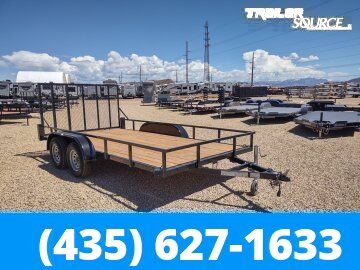 7x16 Echo EA-16-15T Utility Trailer - 7K GVWR