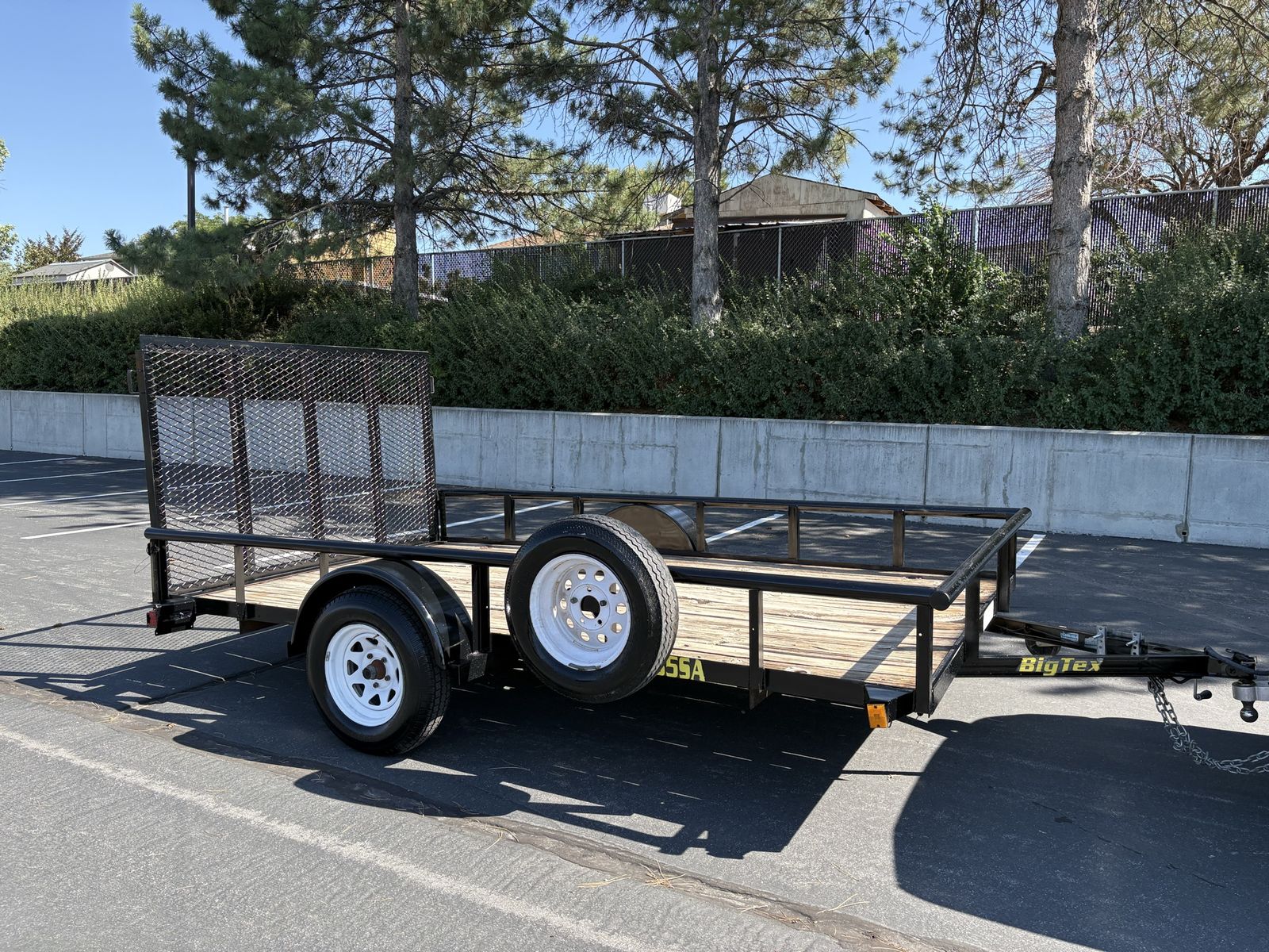 7x12 Big Tex Utility Trailer 