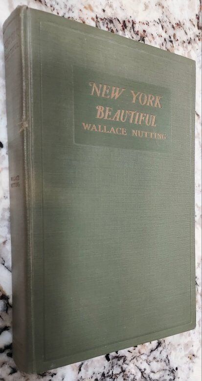 New York Beautiful Antique Book Nutting