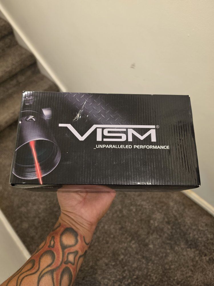 VISM 4x50 P4-Sniper Prismatic Scope with Integrated Laser