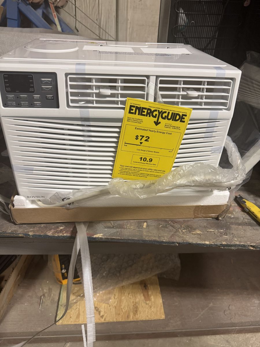 ROVSUN 8000 BTU Window Air Conditioner with Wi-Fi And remote