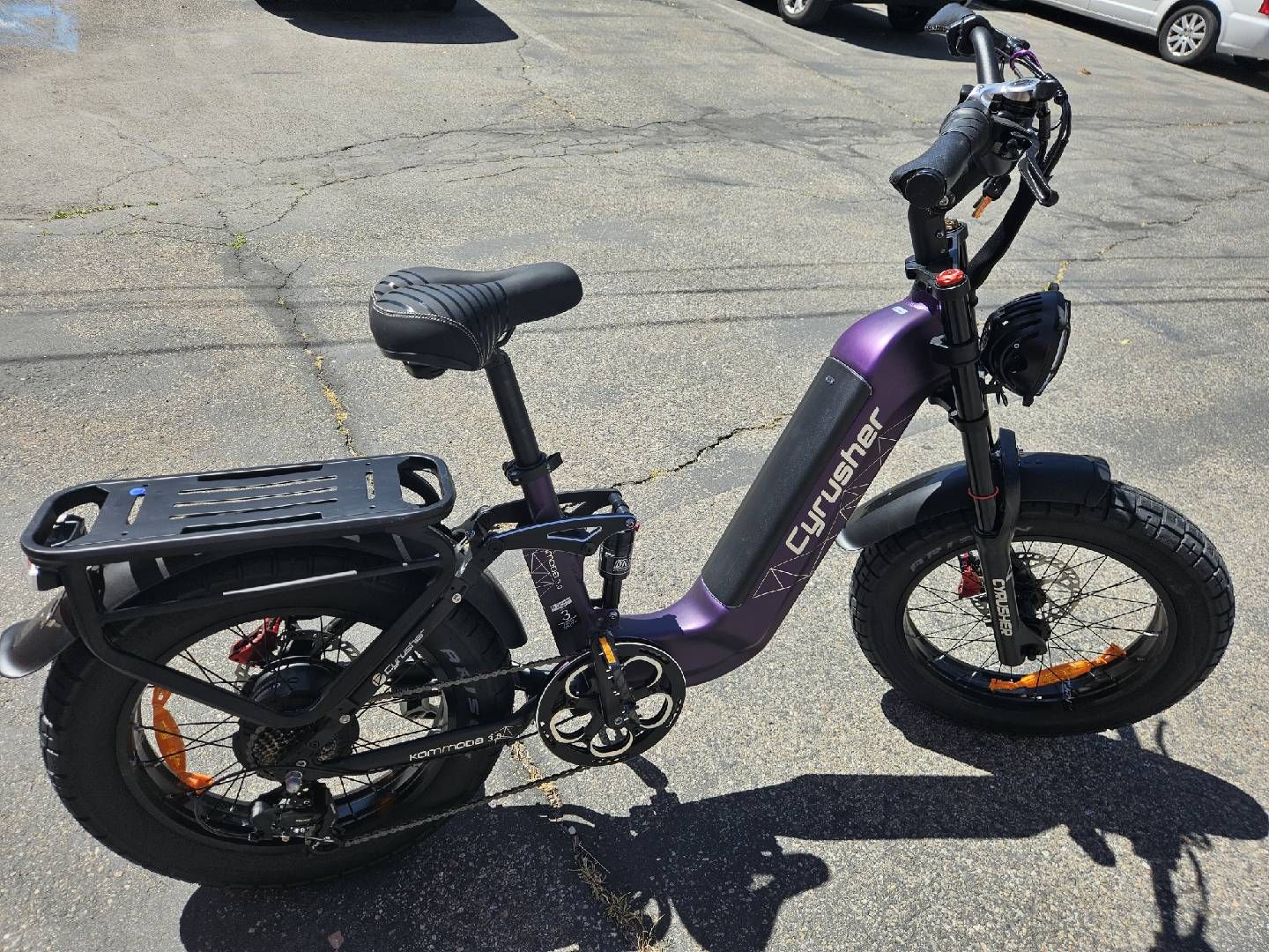 Cyrusher "Kommoda 3.0" E-Bike, Purple