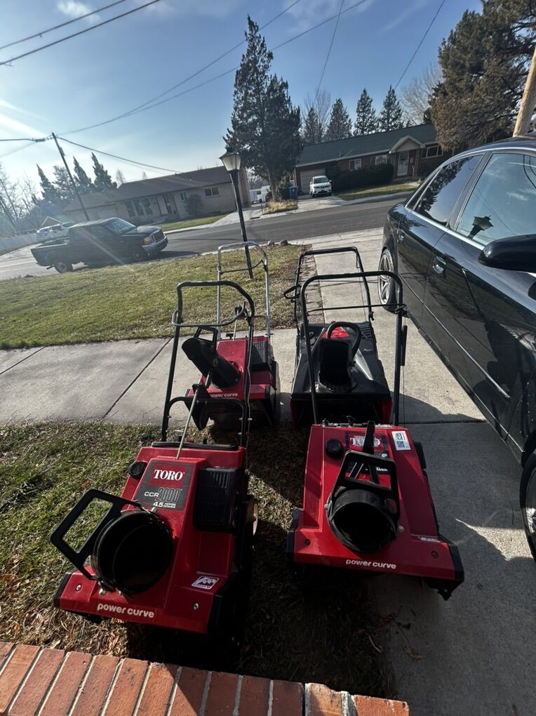 SNOWBLOWERS TORO & MORE