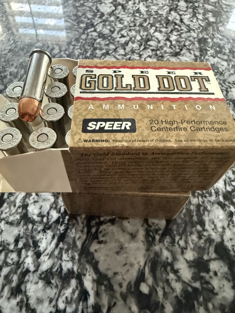 Speer Gold Dot 357 Magnum 125 GR. GDHP 50 rounds