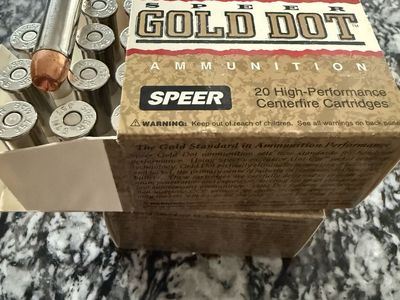 Speer Gold Dot 357 Magnum 125 GR. GDHP 50 rounds