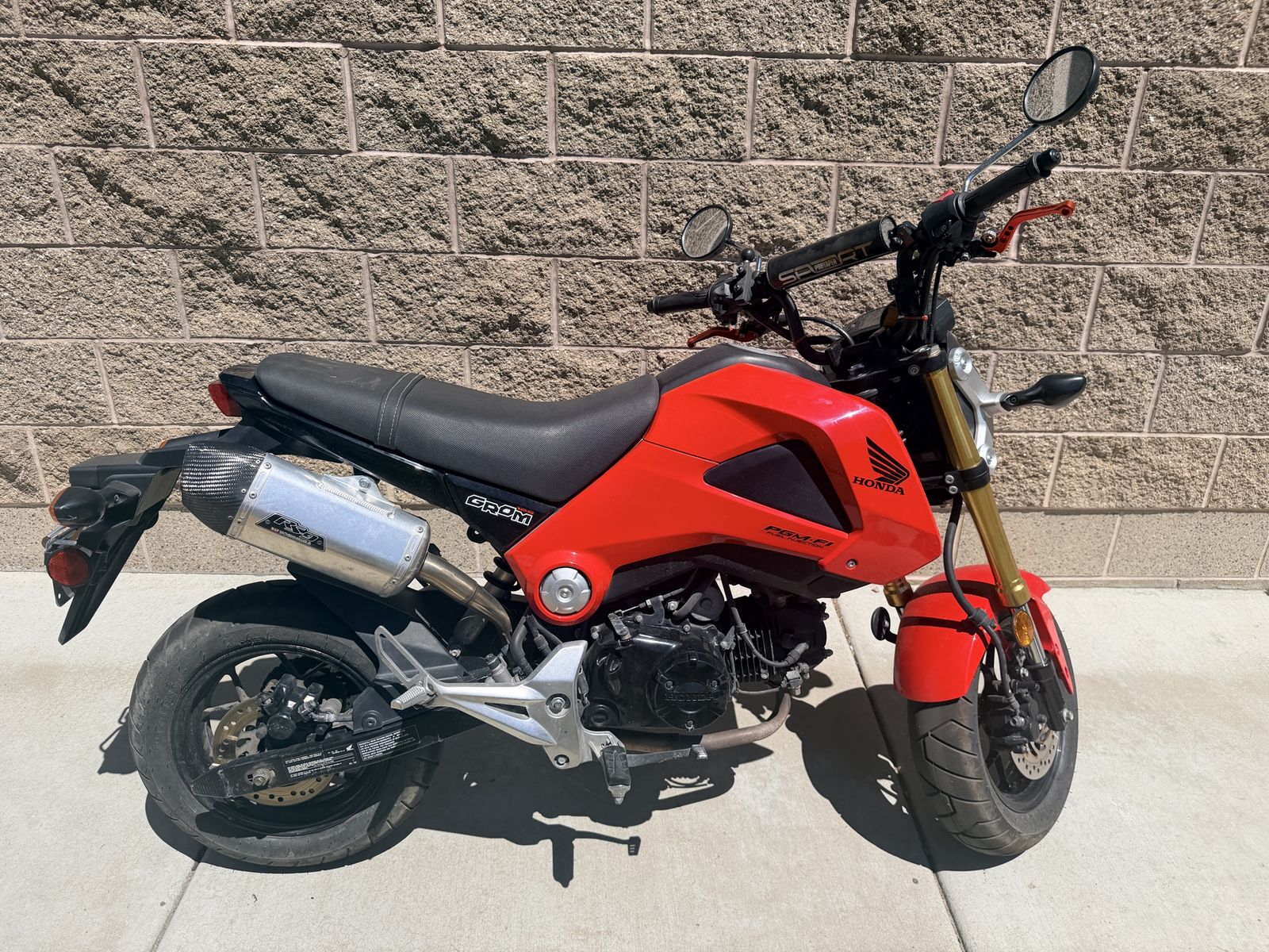 Trade for Navi? - Honda Grom Motorcycle - Red