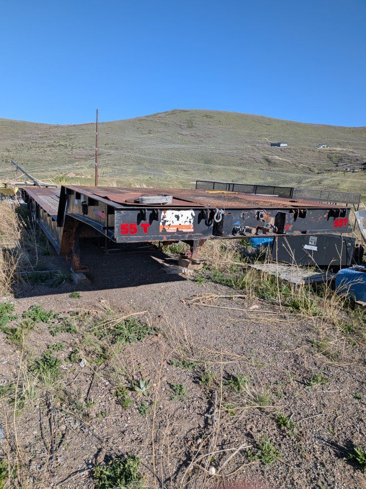 1979 Muv-All Step Deck 43' Trailer GVWR 62K Lbs Heavy Duty