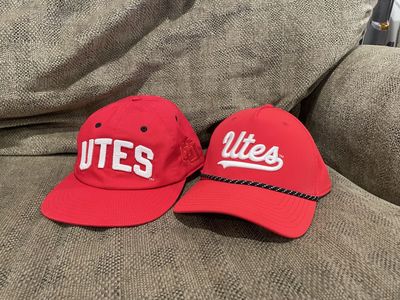 LIKE NEW Red Utah Utes SnapBack Hats Bundle