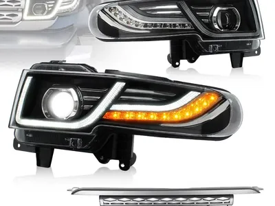 VLAND 07-15 Fj Cruiser LED Headlights With Grille