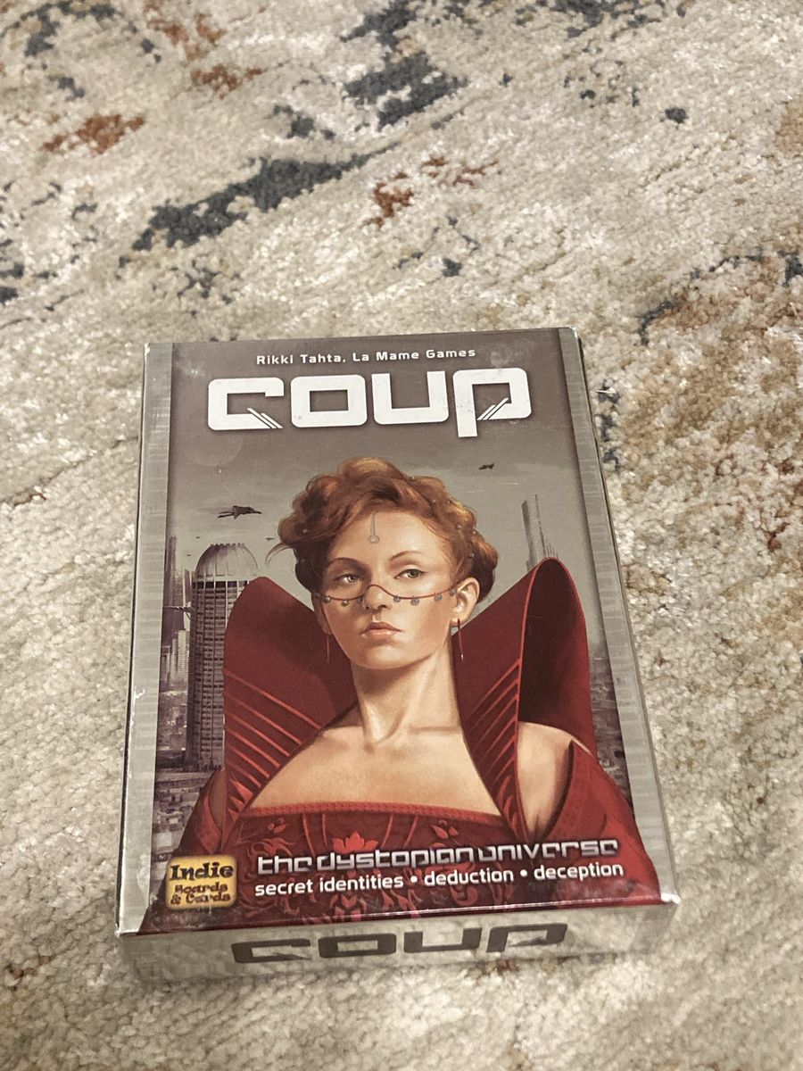 Coup: The Dystopian Universe Strategy Card Game by Indie Boards & Cards - Sealed