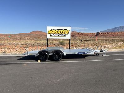 2026 Aluma 7' x 16' 7K Edge Series Aluminum Tilt Trailer