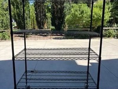 Heavy Duty ULINE shelves.