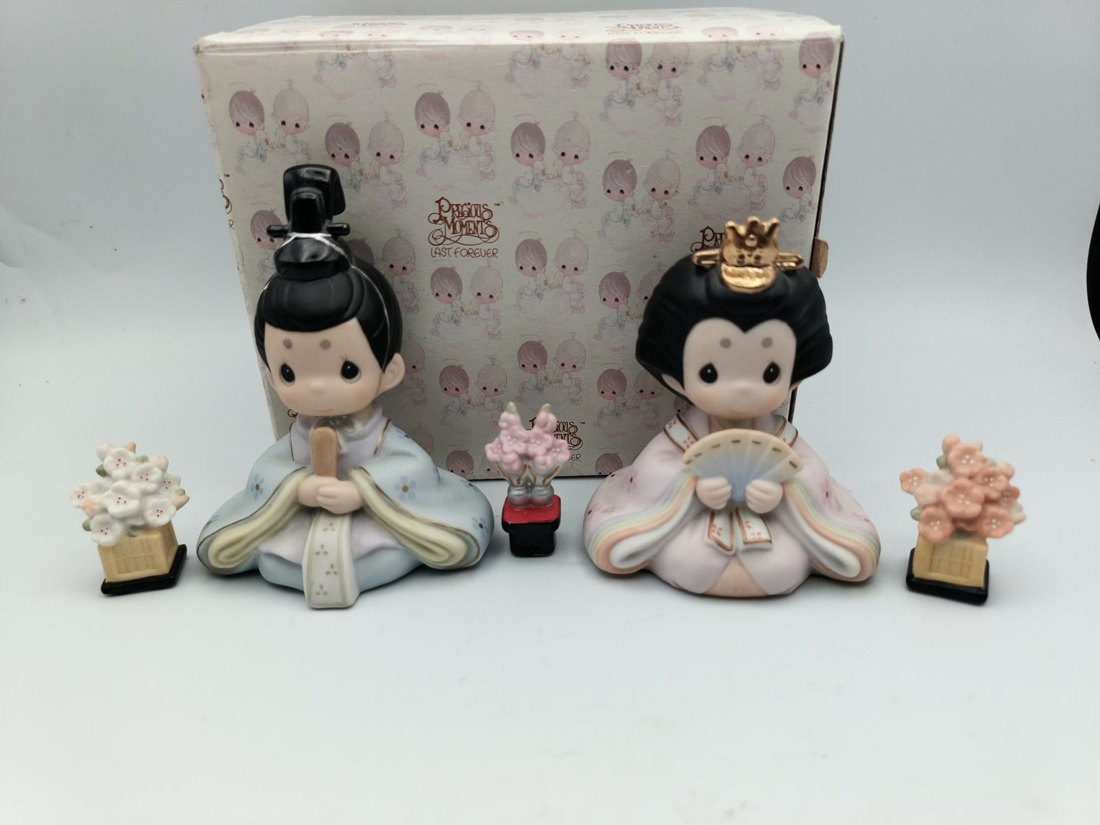 Precious Moments ~All Girls Are Beautiful~481661~Japanese/Asian 5 Pc Set~w/ BOX