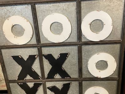 Large magnetic Tic Tac Toe Board