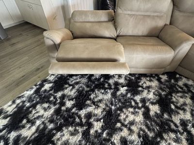 Ashely Furniture leather zero gravity couch