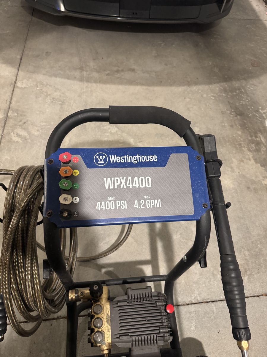 Westinghouse WPX4400 4400 PSI Gas Pressure Washer — Excellent Condition — $550 OBO